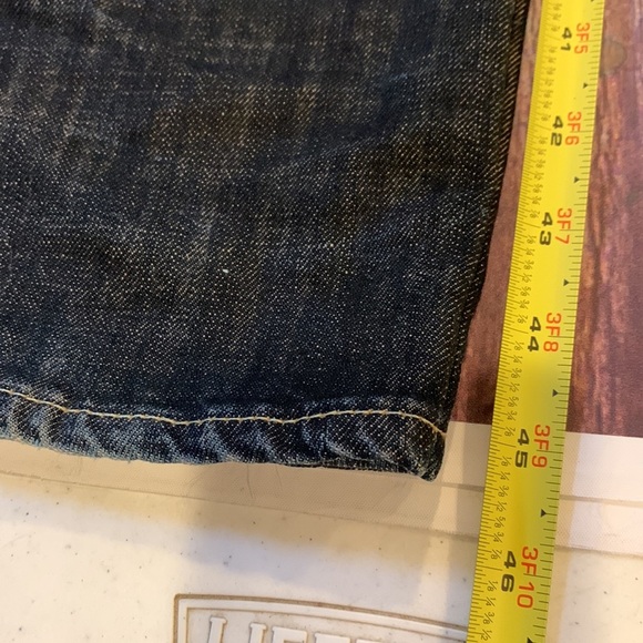 Levi’s [Capital E] Straight Leg Jeans • Sz 30 • Long Length - Picture 13 of 14